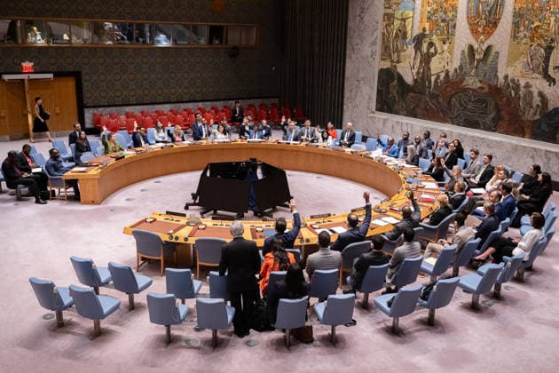 United Nations, Security Council meeting in New York