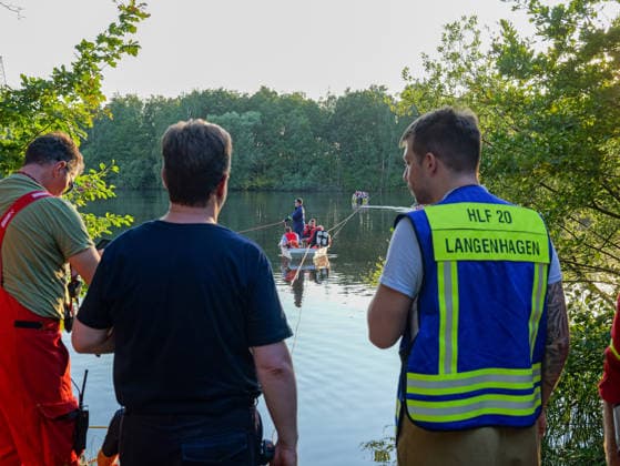 Lower Saxony: Search for a missing swimmer in the Schulenburg Südsee