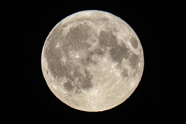 Full moon over Berlin