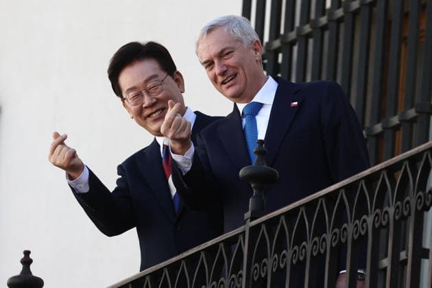 Chile: Antonio Kast welcomes Lee Jae Myung to Santiago