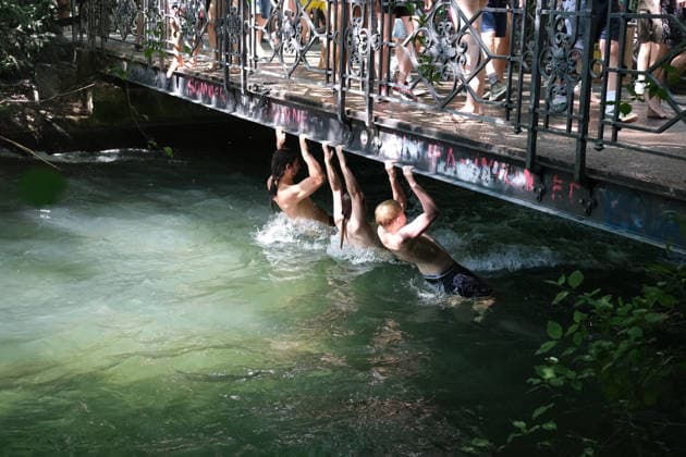 Bavaria, heatwave in Munich