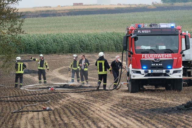 Hesse: Wildfire and forest fire between Wolfhagen and Ehringen