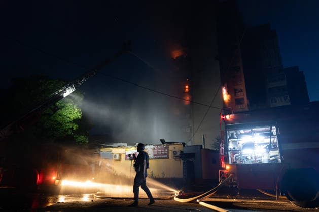 War in Ukraine: Russian air strikes hit residential buildings in Kramatorsk