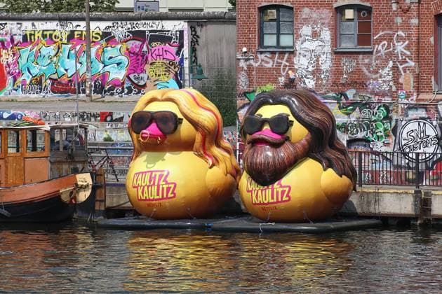 Kaulitz and Kaulitz promote Netflix series in Berlin