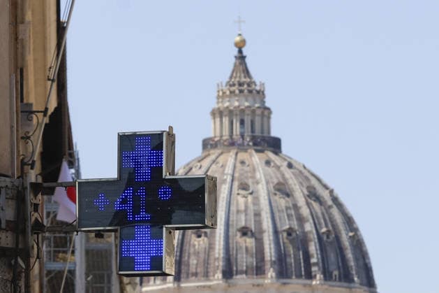 Western Europe experienced its hottest June and July on record; archive images