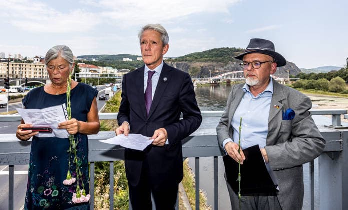 Czech Republic: Commemoration of the massacre of Sudeten Germans in Aussig