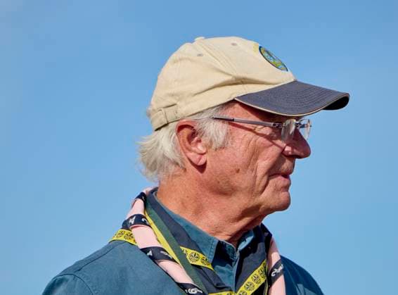 Royals, Sweden: King Carl Gustav visits a scout camp in Kristianstad