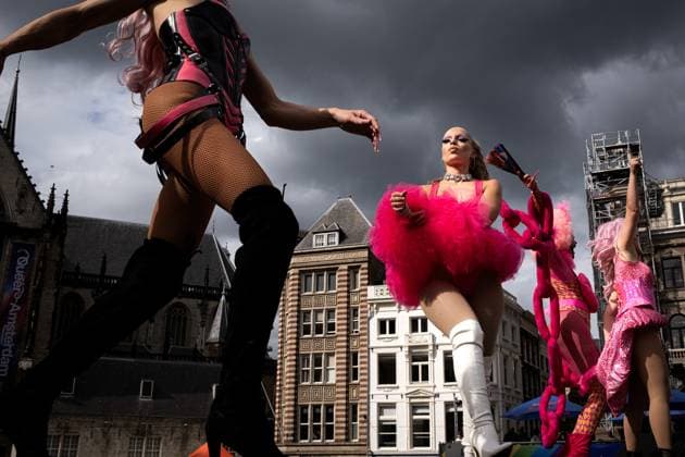 The Netherlands, WorldPride Street Party in Amsterdam