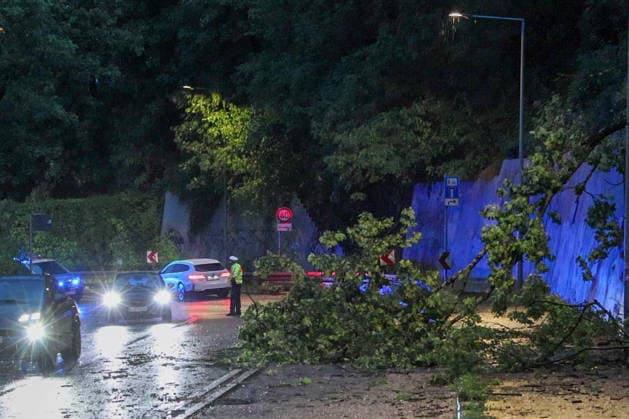 Baden-Württemberg, severe weather in Stuttgart
