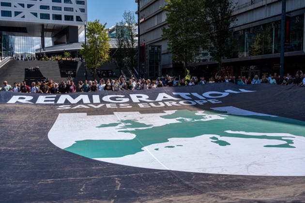 Netherlands: Demonstration in Utrecht calls for remigration