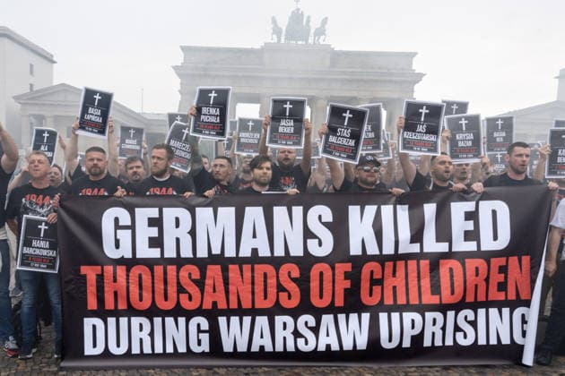 Berlin: Commemorating the 82nd anniversary of the Warsaw Uprising