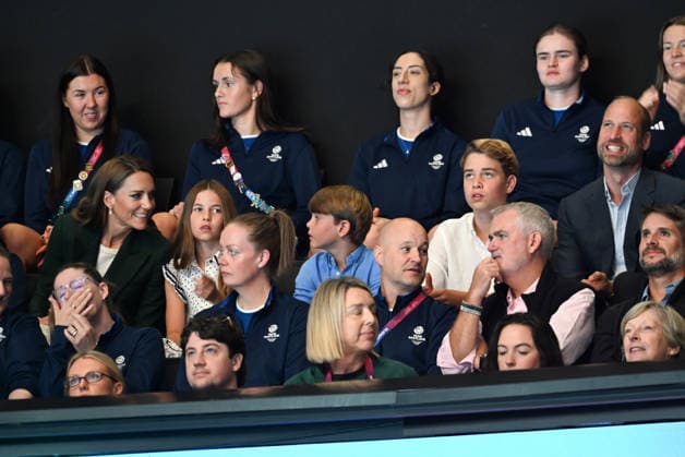The Royals – Prince William and Princess Kate – are attending the Commonwealth Games in Glasgow with their children