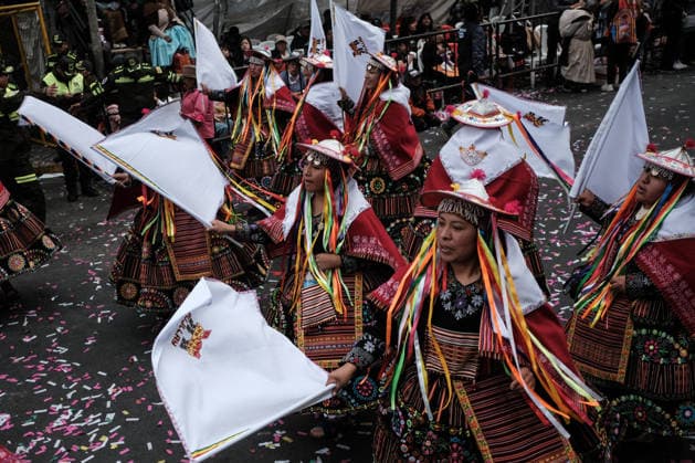 Gran Poder Festival in La Paz, Bolivia