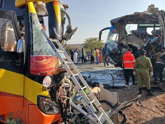 Tanzania, bus accident in Dar es Salaam