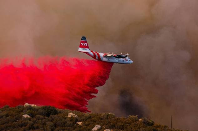 USA, wildfires in California