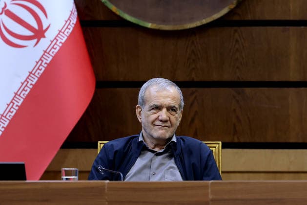 Iran, meeting with President Massud Peseschkian in Tehran