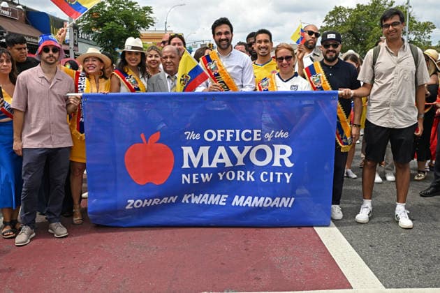 USA: Ecuador’s Independence Day parade in New York with Mayor Zohran Mamdani