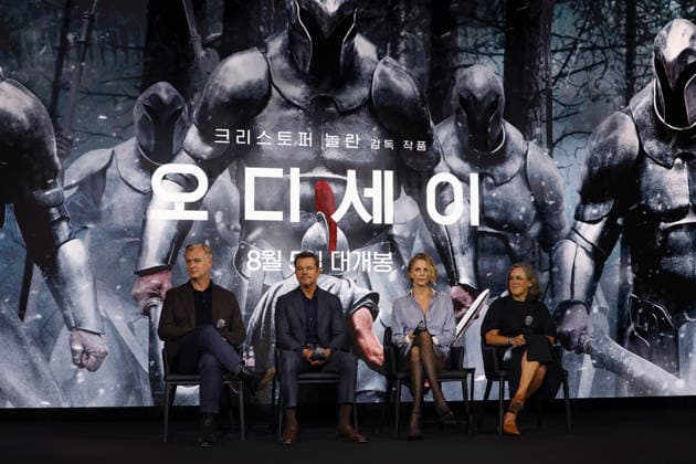Film: The Odyssey press conference in Seoul