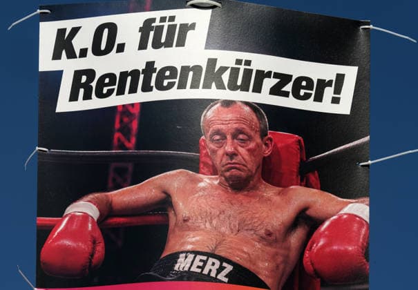 Berlin, election posters for the House of Representatives election
