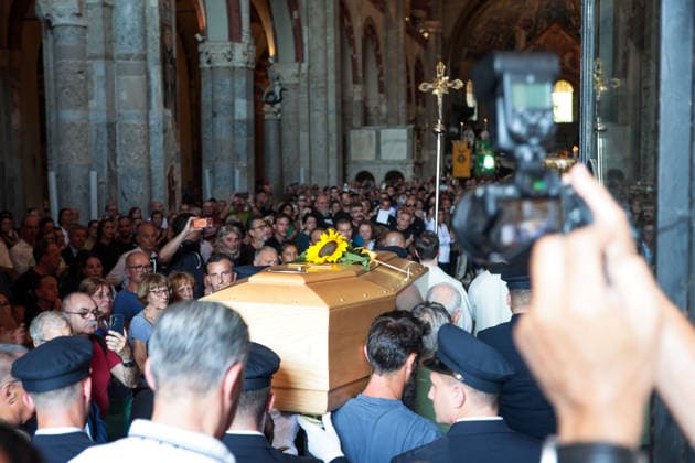 Celebrity: Antonio Mazzi’s funeral in Milan