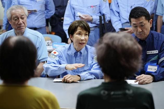 Japan: Sanae Takaichi visits Kumamoto Prefecture, which has been affected by an earthquake