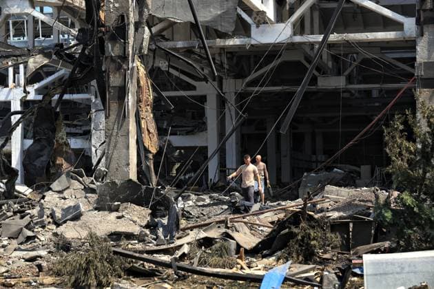 War in Ukraine: Damage caused by Russian attacks on Odessa