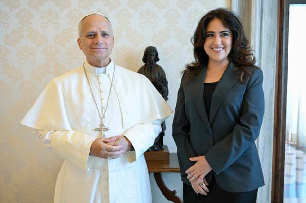 Vatican: Pope Leo XIV receives Dr Maria Montserrat Alvarado