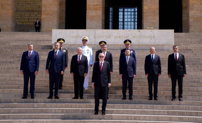 Turkey: Recep Tayyip Erdogan visits Anitkabir in Ankara