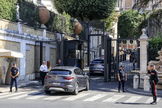 Italy: Talks between Israel and Lebanon enter their seventh round at the US Embassy in Rome