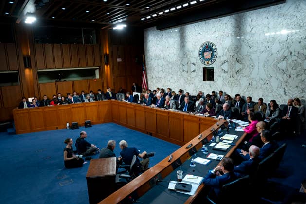 USA: Senate committee discusses the nomination of Todd Blanche as Attorney General in Washington