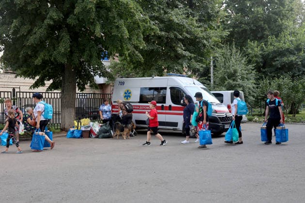 War in Ukraine, evacuations in Kharkiv