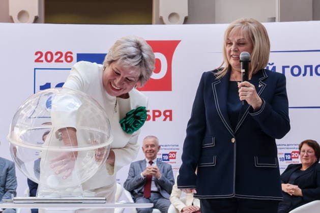 Russia: Draw to determine the order on the ballot paper for the forthcoming Duma election