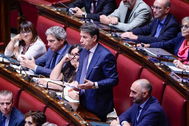 Italy, parliamentary session in Rome