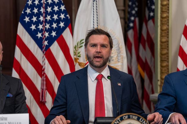 Washington, JD Vance at the meeting of the anti-fraud working group