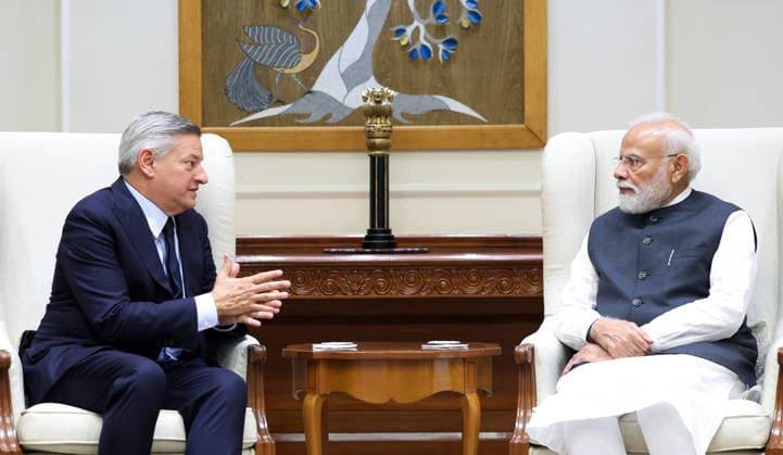 India: Narendra Modi meets Ted Sarandos in New Delhi