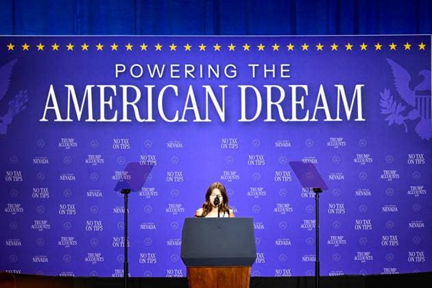 USA: Stavros Anthony speaks at an event in Las Vegas, Nevada