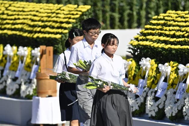 Japan: Commemoration of the 81st anniversary of the atomic bombing of Hiroshima