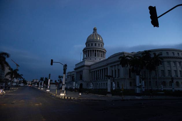Cuba, Nationwide power cut