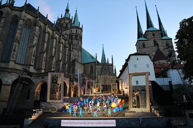 Arts, Cathedral School Festival in Erfurt