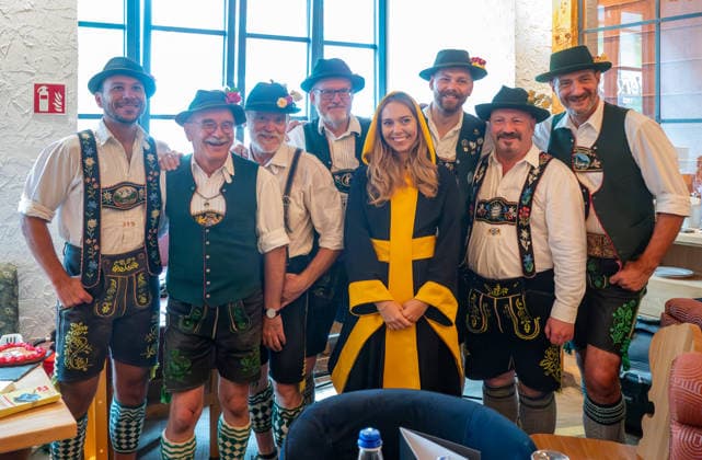 Munich, press conference on the Wirtshauswiesn