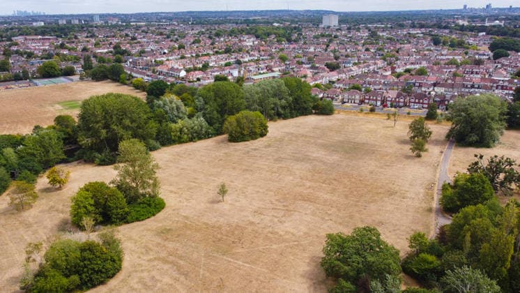England, drought in London