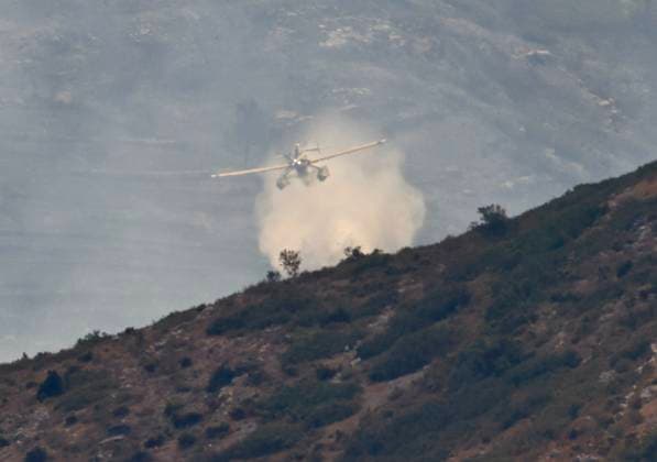 Spain, wildfires near Valencia