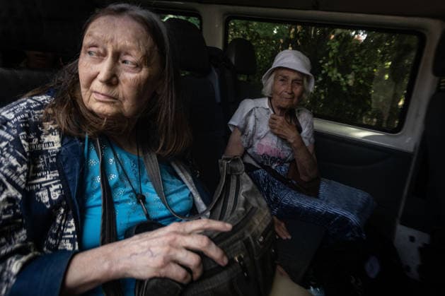 War in Ukraine, evacuation of civilians from Kramatorsk