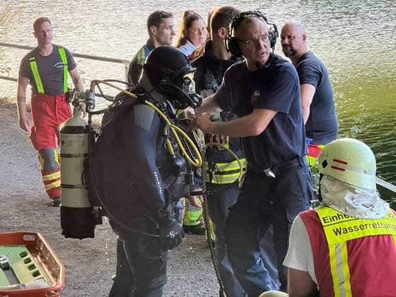 North Rhine-Westphalia, rescue operation in Herne