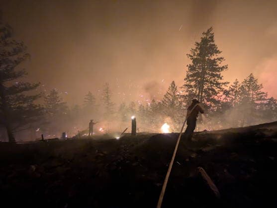 Canada, wildfires in British Columbia