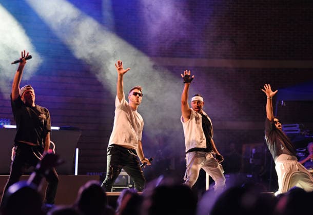 Musik, o Town concert in Woodstock
