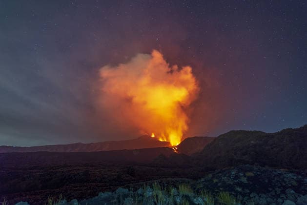 Italy: Mount Etna in Sicily has erupted