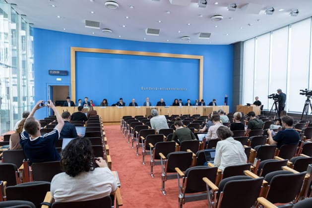 Berlin, Government Press Conference