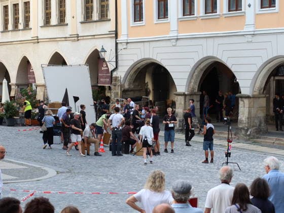 Film, dolly shots in Görlitz