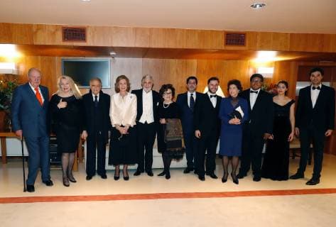 Madrid, Reina Sofia Music Academy for the 80th birthday of Queen Sofia